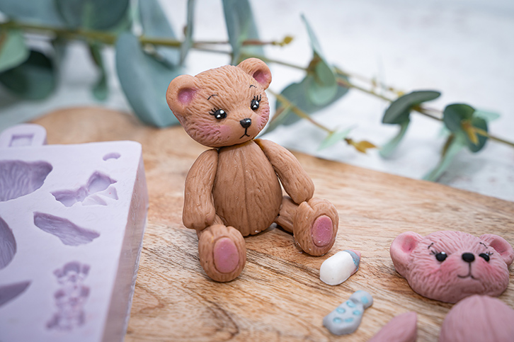 Build A Teddy Silicone Mould