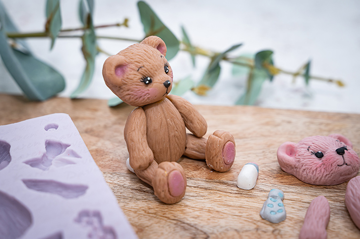 Build A Teddy Silicone Mould