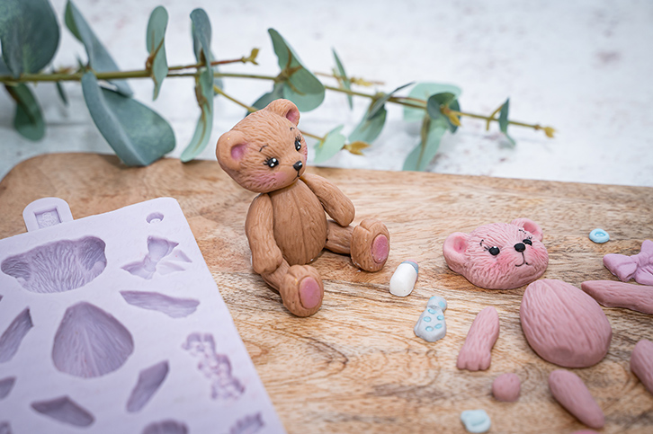 Build A Teddy Silicone Mould
