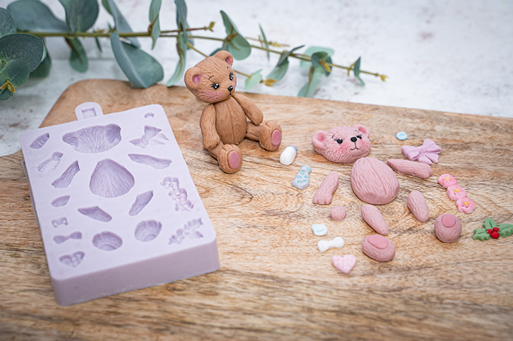 Build A Teddy Silicone Mould