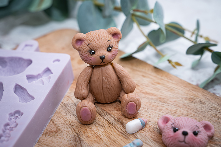 Build A Teddy Silicone Mould