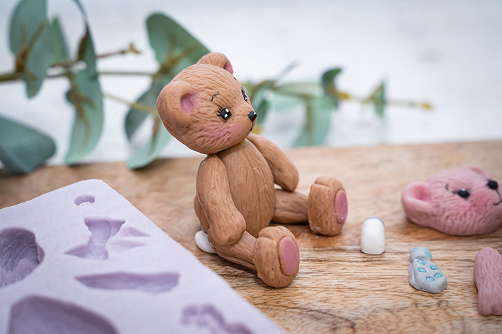 Build A Teddy Silicone Mould