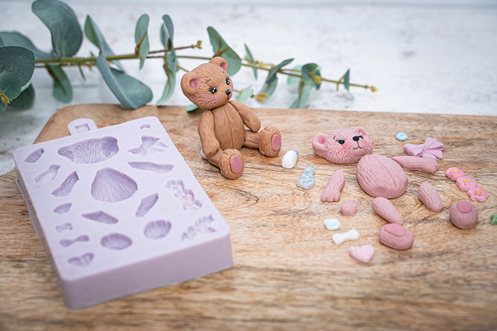 Build A Teddy Silicone Mould