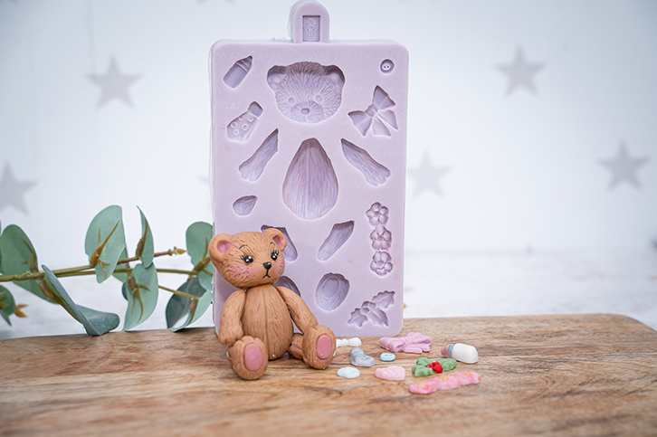 Build A Teddy Silicone Mould