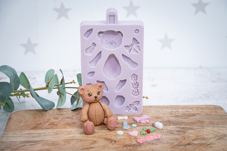 Build A Teddy Silicone Mould