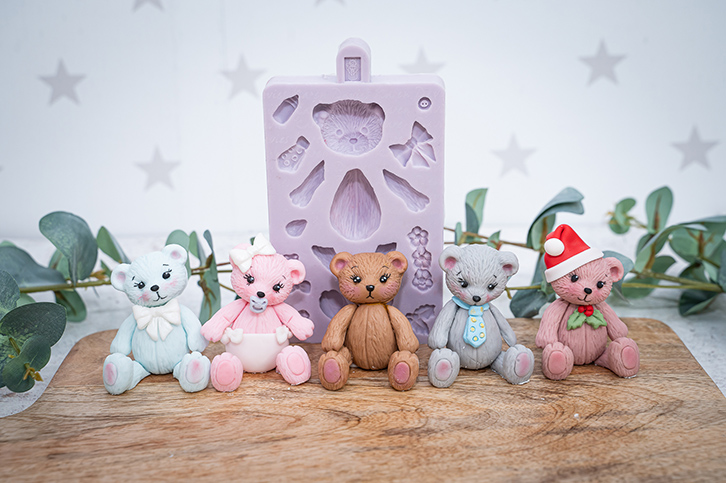 Build A Teddy Silicone Mould