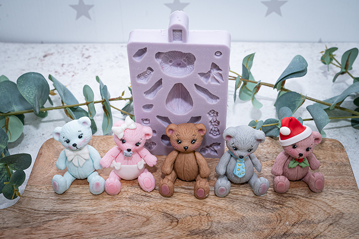 Build A Teddy Silicone Mould