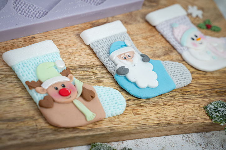 Christmas Stockings Silicone Mould