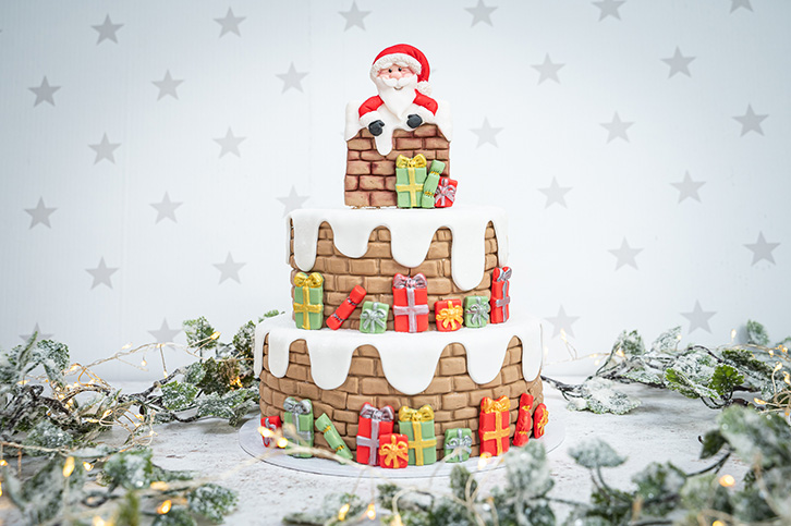 Santa's Chimney Silicone Mould