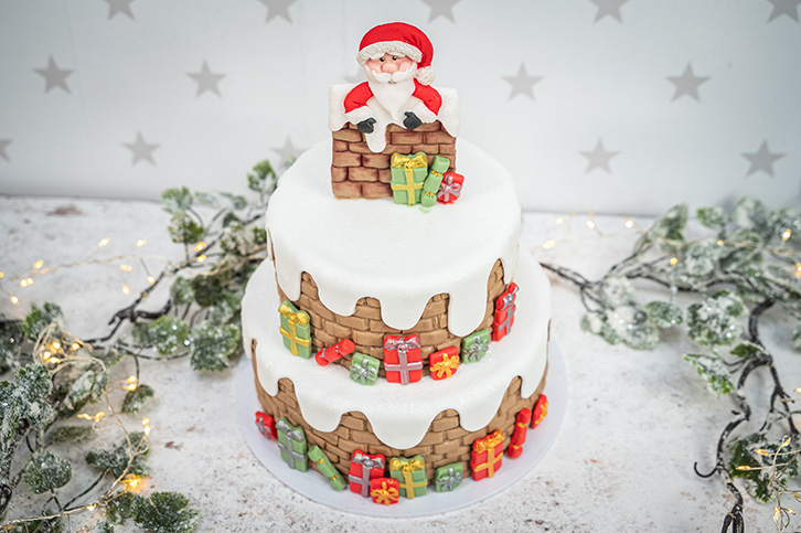 Santa's Chimney Silicone Mould