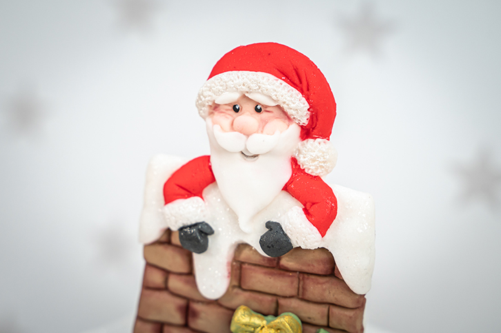 Santa's Chimney Silicone Mould