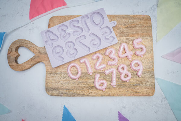 Balloon Numbers Silicone Mould Balloon Numbers Silicone Mould