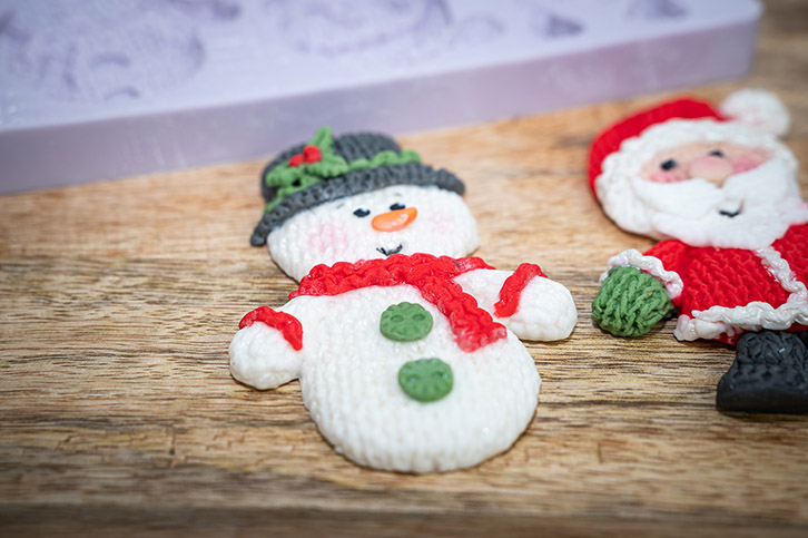Knitted Christmas Silicone Mould