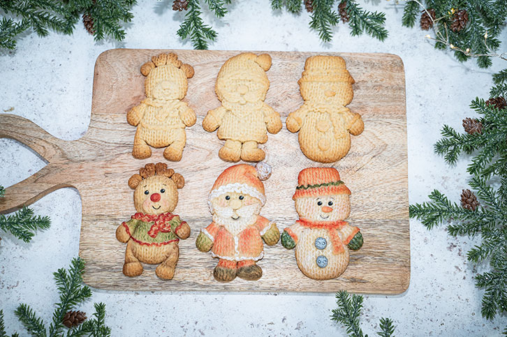 Knitted Christmas Silicone Mould