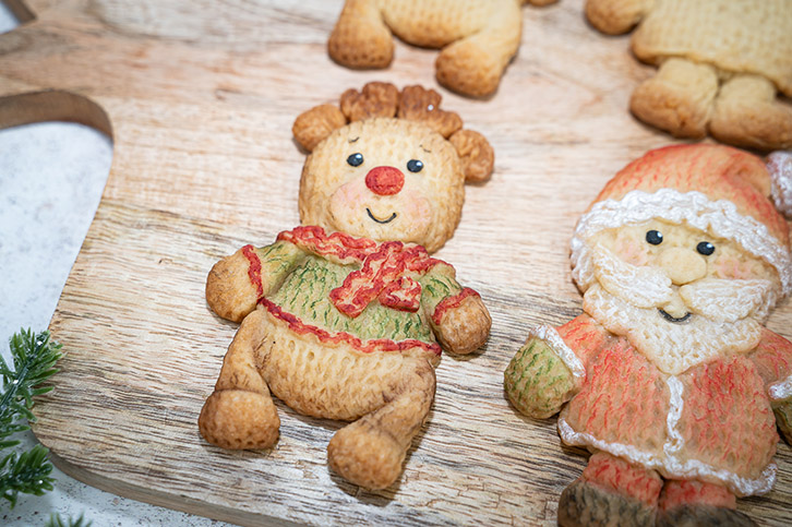 Knitted Christmas Silicone Mould