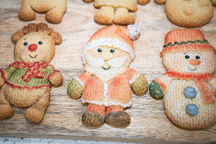 Knitted Christmas Silicone Mould