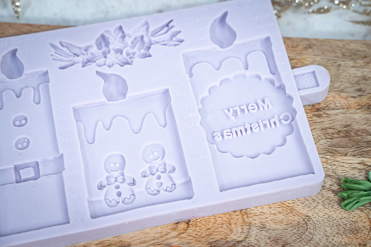 Christmas Candles Silicone Mould