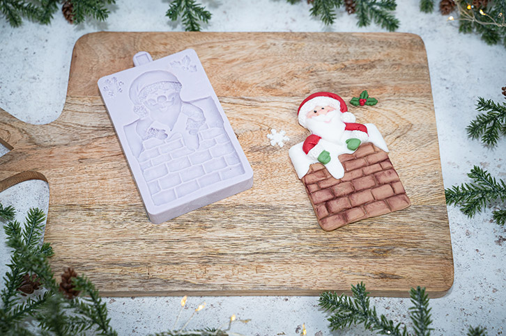 Santa's Chimney Silicone Mould