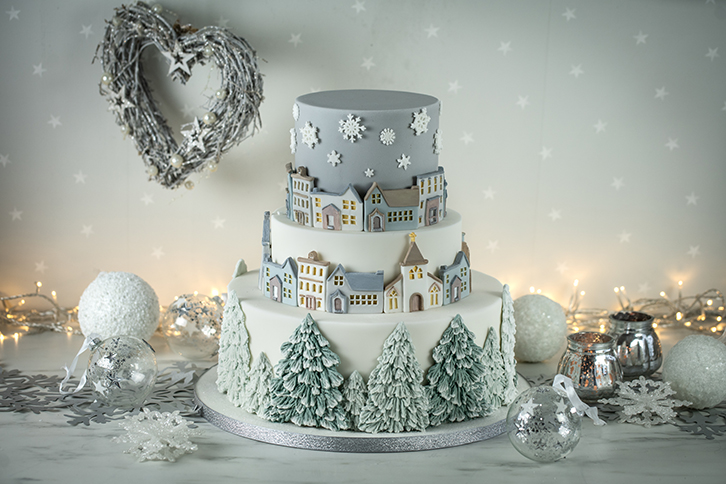 Winter Village Silicone Mould