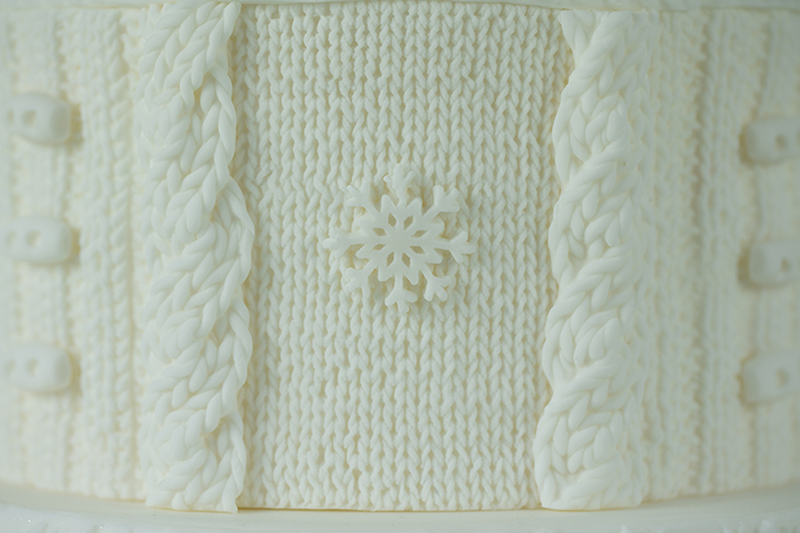 Cable Knit Silicone Mould