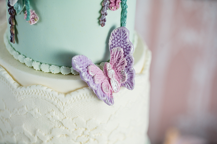 brush embroidery butterflies silicone mould