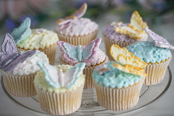 brush embroidery butterflies silicone mould