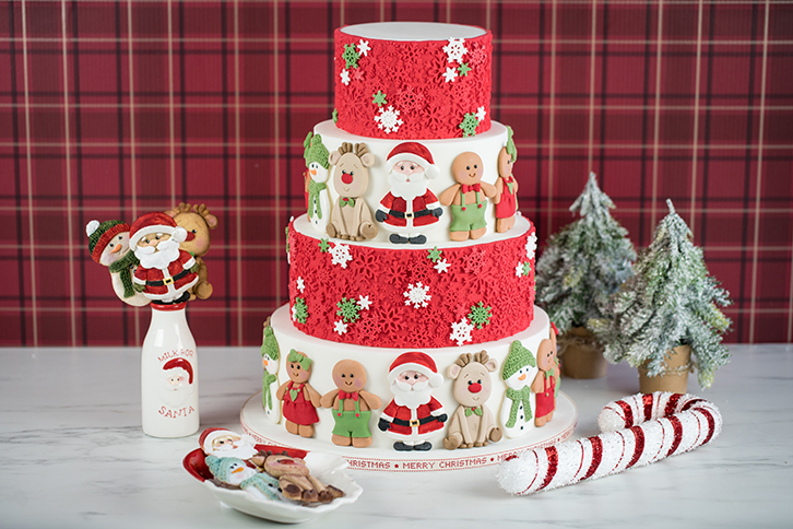 Christmas Cookie Silicone Mould