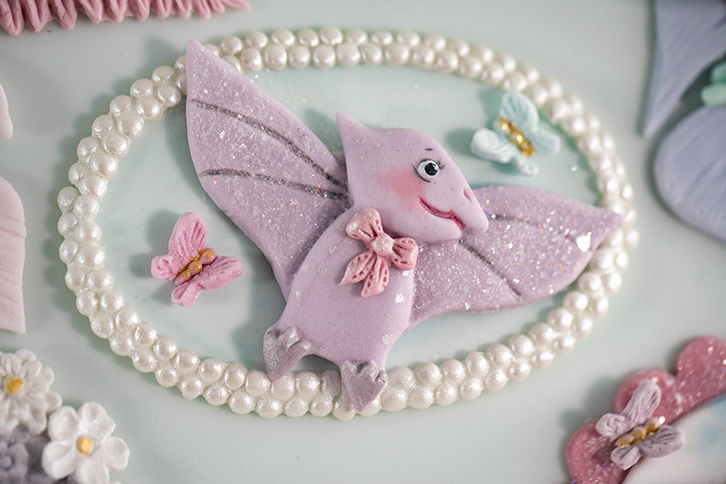 Pearl Borders Silicone Mould