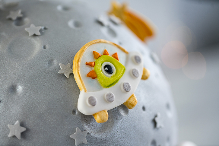 Space Cookie Silicone Mould