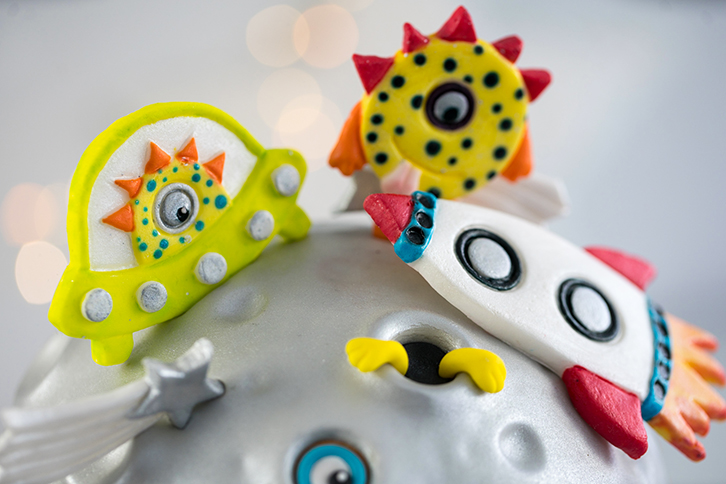 Space Cookie Silicone Mould