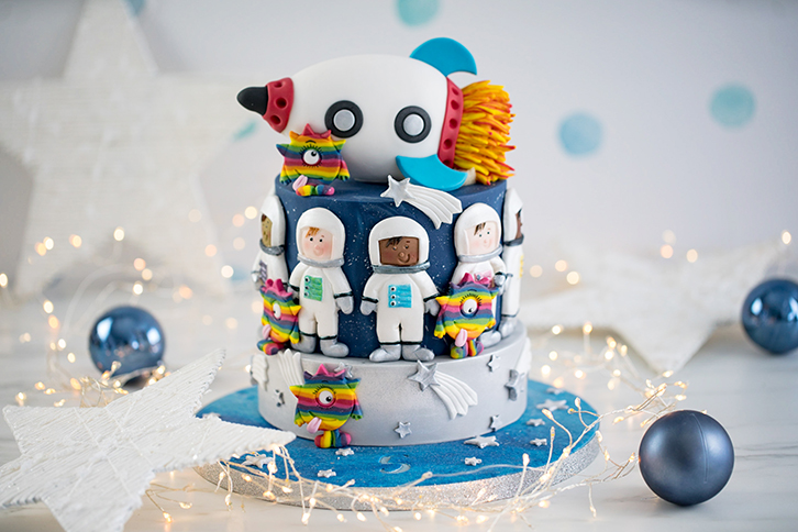 Space Cookie Silicone Mould