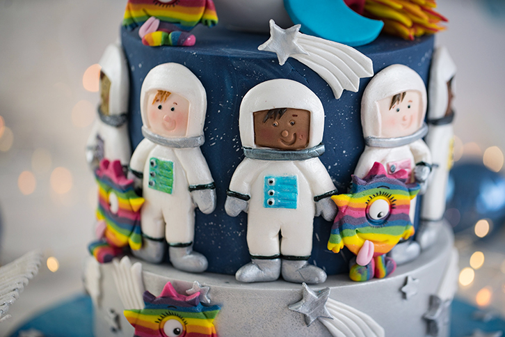 Space Cookie Silicone Mould