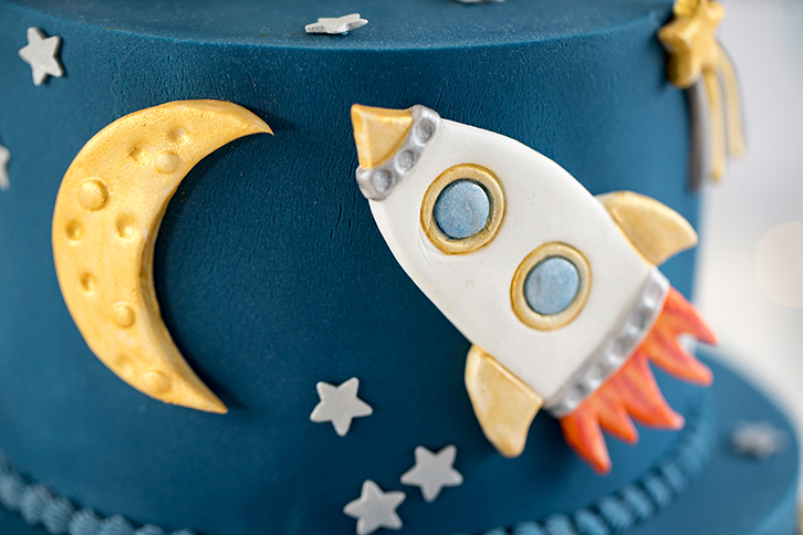 Space Cookie Silicone Mould