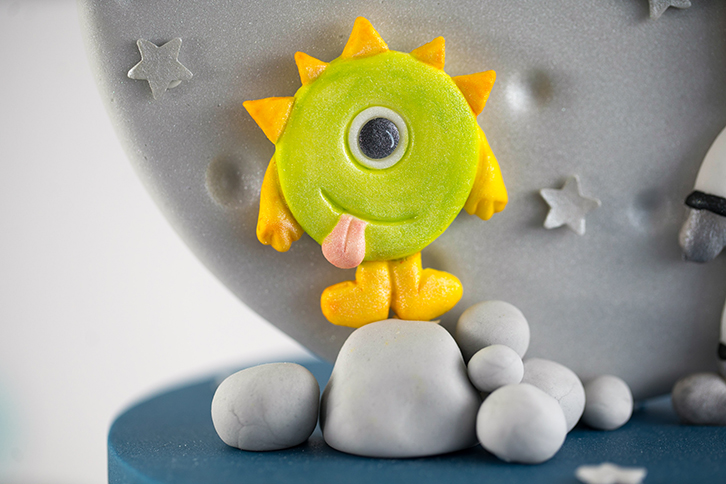 Space Cookie Silicone Mould