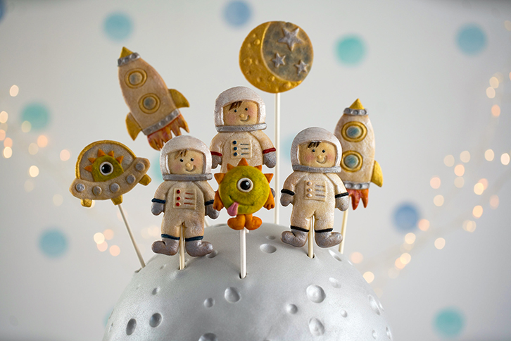 Space Cookie Silicone Mould