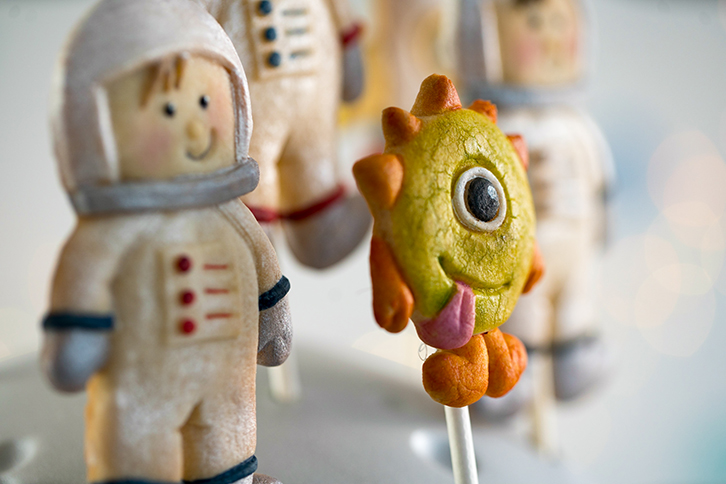 Space Cookie Silicone Mould