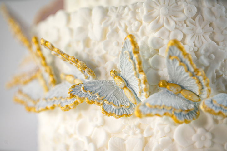 brush embroidery butterflies silicone mould