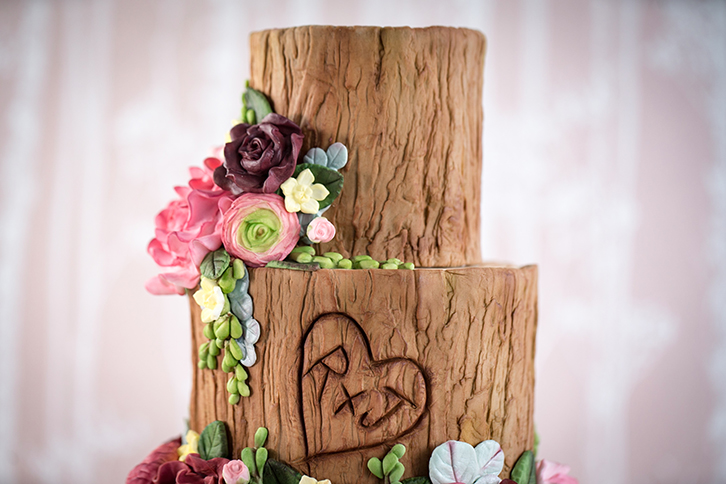 Rustic Woodland Bark Silicone Mould