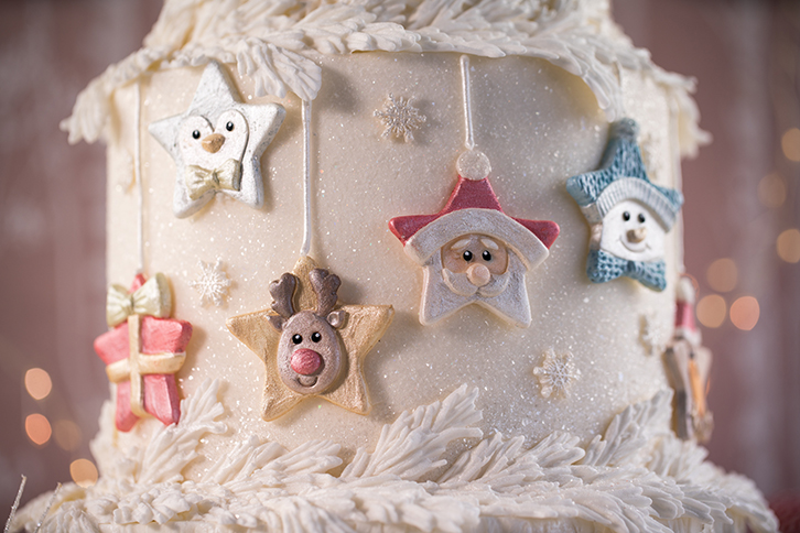 Christmas Stars Silicone Mould
