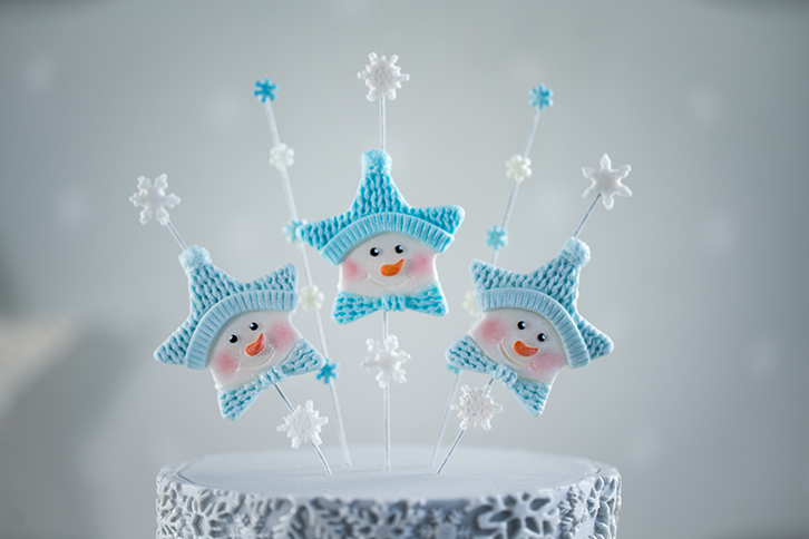 Christmas Stars Silicone Mould