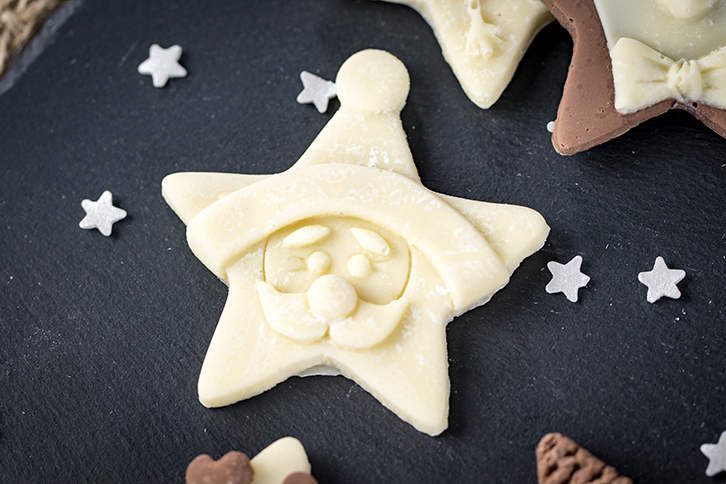 Christmas Stars Silicone Mould