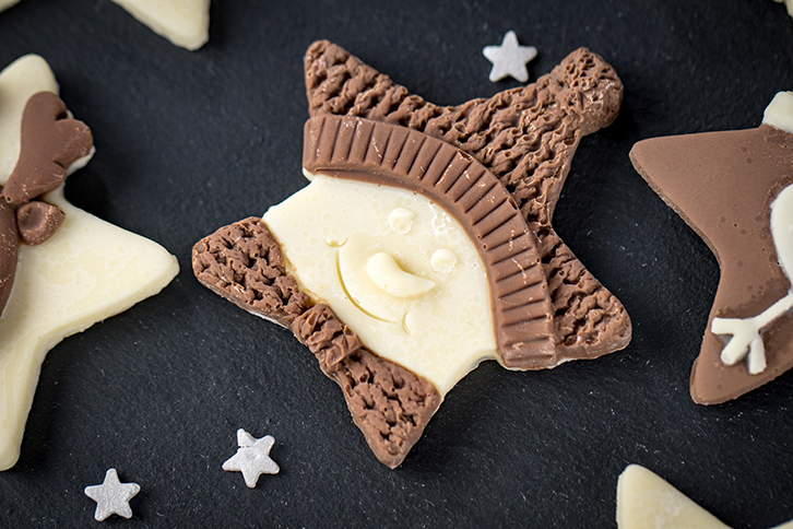 Christmas Stars Silicone Mould