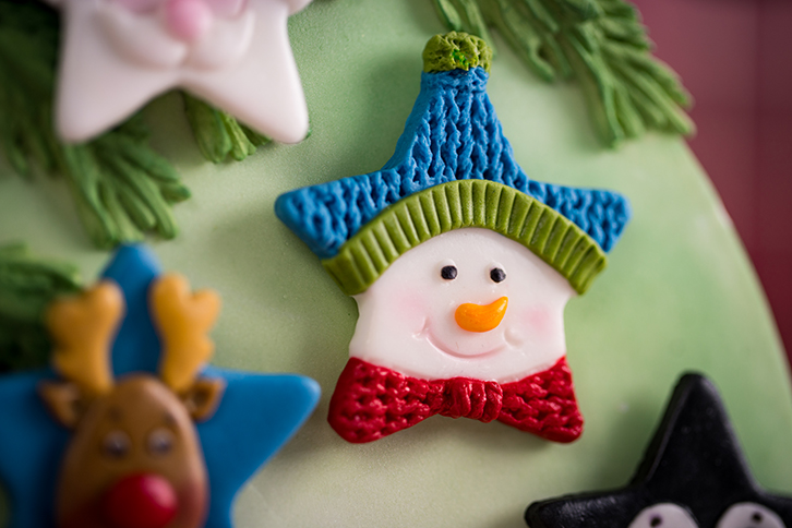 Christmas Stars Silicone Mould