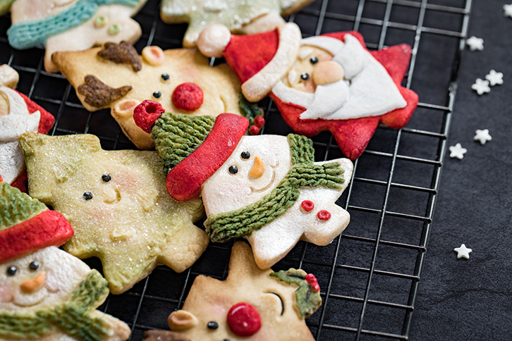 Christmas Tree Characters Silicone Mould