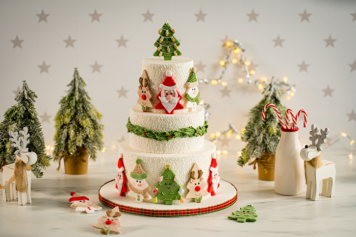 Christmas Tree Characters Silicone Mould