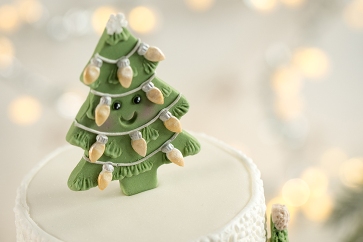 Christmas Tree Characters Silicone Mould
