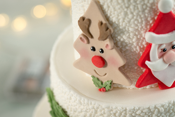 Christmas Tree Characters Silicone Mould