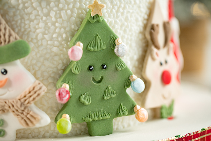 Christmas Tree Characters Silicone Mould
