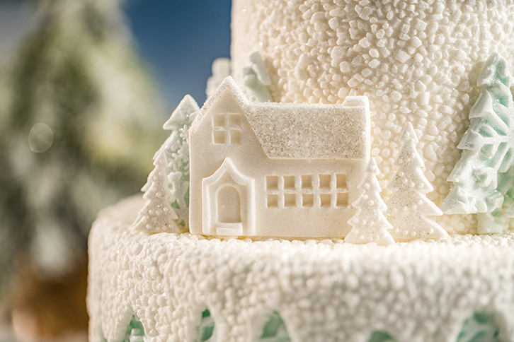 Winter Village Silicone Mould