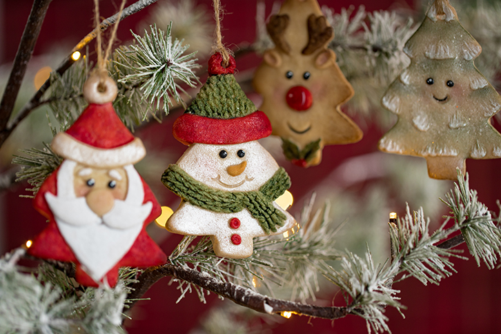 Christmas Tree Characters Silicone Mould